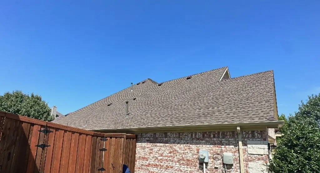 Completed roof replacement project in Little Silver